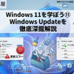 Windows 11を学ぼう⑪ Windows Updateを徹底深掘解説 windows-update-learn